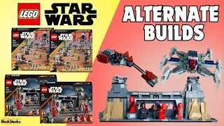 We built 10 different Lego Star Wars alternate builds [upl. by Sydalg81]