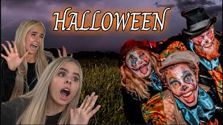 Going to the SCARIEST Halloween PARK in the UK [upl. by Yenwat]