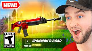 Fortnite’s NEW MYTHIC Iron Man Scar New Updates [upl. by Frissell]