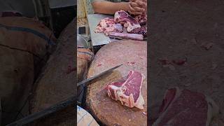 Best ox meat amp bone borfi cutting skill in bd [upl. by Ailliw]