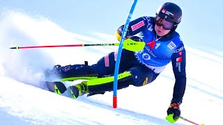 FIS Alpine Ski World Cup  Mens Slalom Run 1  Kitzbühel AUT  2024 [upl. by Hctub]