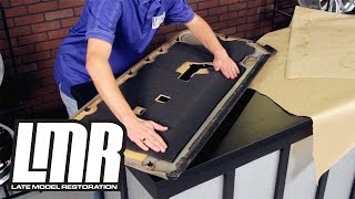 Fox Body Mustang Door Panel Sound Deadener Install  8793 [upl. by Parsifal]