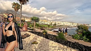 Costa Adeje Tenerife Coastal Walk 4K Jun 2023 [upl. by Handbook98]