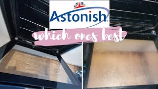 ASTONISH OVEN CLEANER PREMIUM VS NORMAL WHICH ONES BEST [upl. by Euqininod]