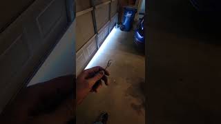 Crooked door Broken cable shortvideo diy garagedoorrepair construction shorts shortvideo [upl. by Viquelia753]