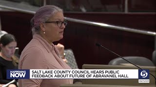 Abravanel Hall renovation funding to be determined as residents plead for preservation [upl. by Inaluahek]