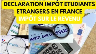 REVENUS étudiants en France 🇫🇷  impôts 2023 [upl. by Zurek]