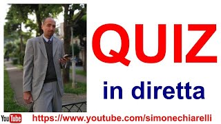 QUIZ commentati in diretta con Simone Chiarelli 1632024  chiarelli concorsi quiz [upl. by Llecrad78]