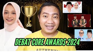 Penghargaan spesial buat para calon kepala daerah  Debat core awards 2024  pemenangnya adalah [upl. by Cantlon833]