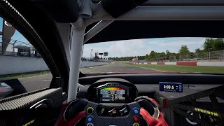 ACC Donington Park Lexus RCF GT3 2016 Dry Track Guide Hotlap  Telemetry [upl. by Nahsab]