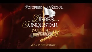 🔴 09OCTUBRE  CONGRESO NACIONAL quotLIBRES PARA CONQUISTAR NUESTRO LEGADOquot IGLESIA FILADELFIA  NEIVA [upl. by Sissy]