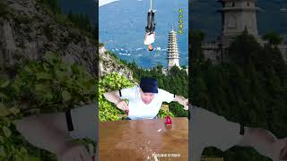 Wushan Wenfeng Tower Adventure Wushan Tourism Passing through thousands of ships Fun Wushan Vide [upl. by Yaf]