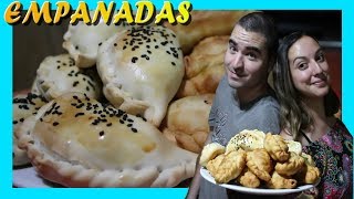 Como hacer EMPANADAS paso a paso 😊 Con tapas caseras [upl. by Ydnac]