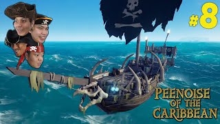 SKELETON SHIP  PEENOISE SEA OF THIEVES  PART 8 FILIPINO [upl. by Suoivatra]