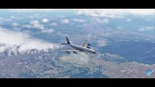 BOAC Flight 911  Crash Animation [upl. by Weissmann467]