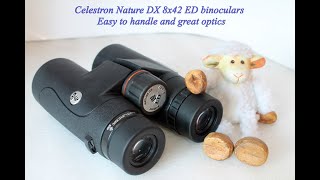 Celestron Nature DX 8x42 ED binoculars review [upl. by Leisam]