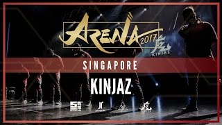 KINJAZ SHOWCASE  ARENA SINGAPORE 2017 VIBRVNCY FRONT ROW 4K arenasg [upl. by Odraner]