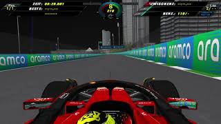 F1 Challenge VB 2024 Ferrari Jeddah Onboard Lap [upl. by Atile]