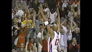 Michael Curry Buries BuzzerBeating Triple vs Celtics 2002 Playoffs [upl. by Zaragoza181]