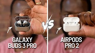 Galaxy Buds 3 Pro vs AirPods Pro 2 Which is better [upl. by Ahtanamas]