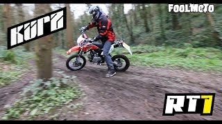 kurz rt1 Pit Bike and Road Legal 160cc CRF70 Adventure EP 14 [upl. by Aneehc]