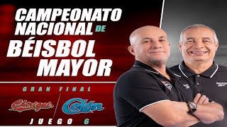 Chiriquí vs Colón  Juego 6 de la Serie Final del Béisbol Mayor 2024 [upl. by Mariano]