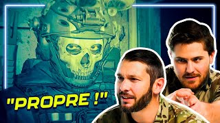 Des Militaires EXAMINENT la mission nocturne de COD Modern Warfare 2 [upl. by Dippold249]