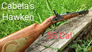 Cabelas 58 Cal Hawken Rifle [upl. by Hallam392]