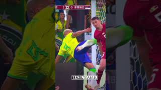 2022 Qatar world cup Best goal to richarlisen 🥰 neymerjr vairalshort foryoupage [upl. by Tiedeman]