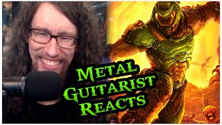 Pro Metal Guitarist REACTS to Doom Eternal OST quotMeathookquot [upl. by Inanaup]