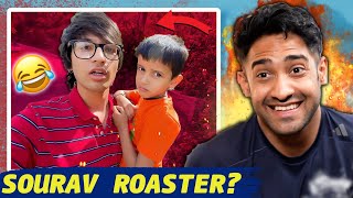 SOURAV JOSHI VLOGS ROASTING IS FUNNY [upl. by Ymac]