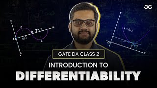 Introduction of Differentiability  GATE DA  GATE 2025 Live Classes  GeeksforGeeks Noida Classroom [upl. by Legnaros]