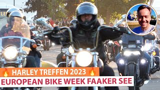 Harley Davidson Treffen 2023 Faaker See  European Bike Week [upl. by Noxin]