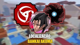 Localização do Bankai Akuma no SHINDO LIFE Bankai Inferno Bomb Toss [upl. by Kirst]