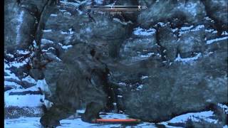 The Elder Scrolls V Skyrim Easter Egg The Udefrykte Morrowind reference [upl. by Erasaec]