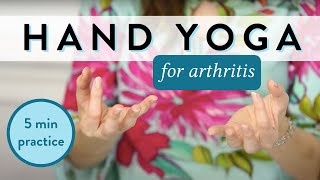 Hand Yoga for Arthritis and Stiffness Full Practice [upl. by Nivat556]