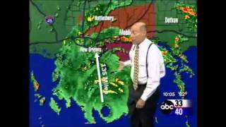 Hurricane Katrina Coverage on ABC 3340  82005 [upl. by Enelaehs]