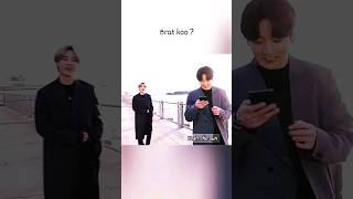 He is such a tease 😆 jikook kookmin jikookau btsfunny funny shorts bts btsmemes funnyvideo [upl. by Bez]