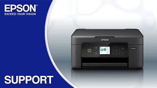 Epson Expression Home XP4200  Wireless Setup Using the Control Panel [upl. by Bosch]