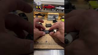 Part 2  This went so smoothly Ram chassis and Auto World c10 squarebody C10 chevrolet diecast [upl. by Ainoek]