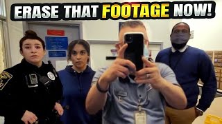 POSTAL SUPERVISOR EDUCATES CLERKS OFFICER HONORS HER OATH 1ST AMENDMENT AUDIT [upl. by Pachton]