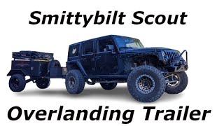 Smittybilt Scout Overlanding Trailer with Roam Tent [upl. by Atiuqnahs364]