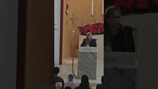 Gospel Acclamation  Mass of St Ann Church of Our Lady Queen of Peace [upl. by Gnoc]