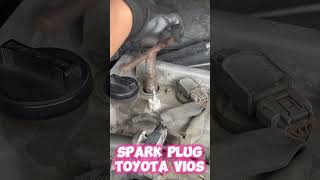 How to remove spark plug in toyota vios shortvideo shorts [upl. by Minna]