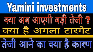 yamini investments share latest news today  yamini investments share analysis today [upl. by Matilda]