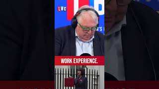 LBC caller rubbishes Rachel Reeves CV  LBC [upl. by Gee]