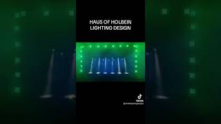 HAUS OF HOLBEIN Lighting Design lightingdesign broadway stagelighting sixthemusical [upl. by Selym]