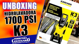 Unboxing Hidrolavadora Karcher K3 de 1700 PSI en Ferretera Centenario de Monterrey [upl. by Eirallih]