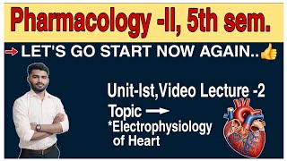 quotLecture2 of Unit1stquotSubPharmacolgy Bpharmacy 5th semTopicElectrophysiology of HeartAKTU [upl. by Kara]