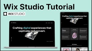 Build an Impressive Agency Website with Wix Studio StepbyStep Tutorial [upl. by Aihtibat]